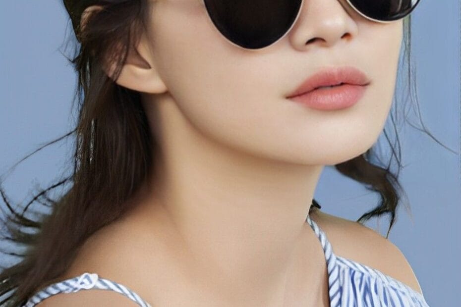 Kacamata Hitam Fashion Ala Artis Korea