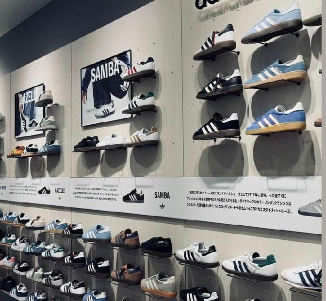 Sepatu Nike dan Adidas