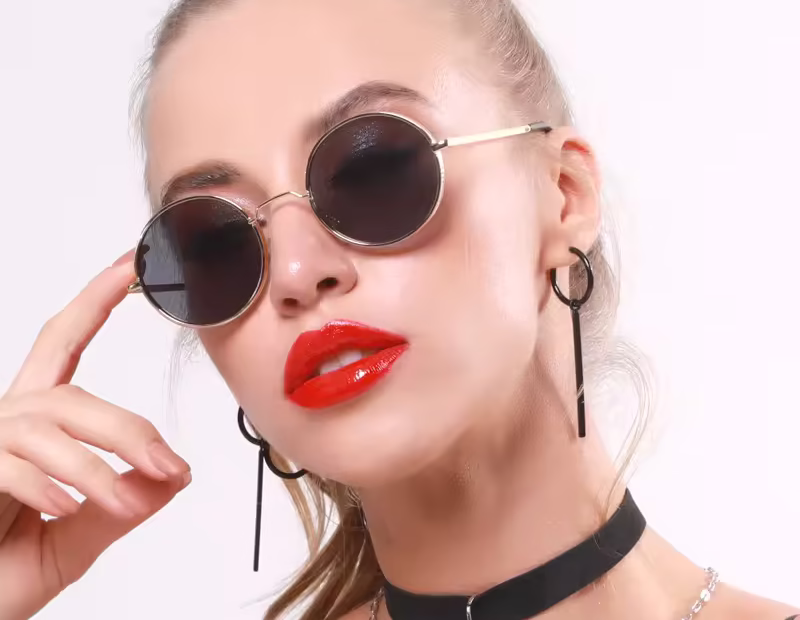 kacamata Bulat Bergaya Retro